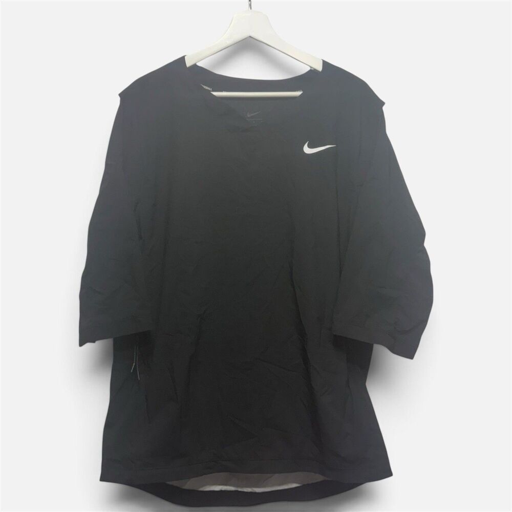 Nike Hot Baseball Pullover Jacket Windbreaker Top Rain Wind 897383 Men's L